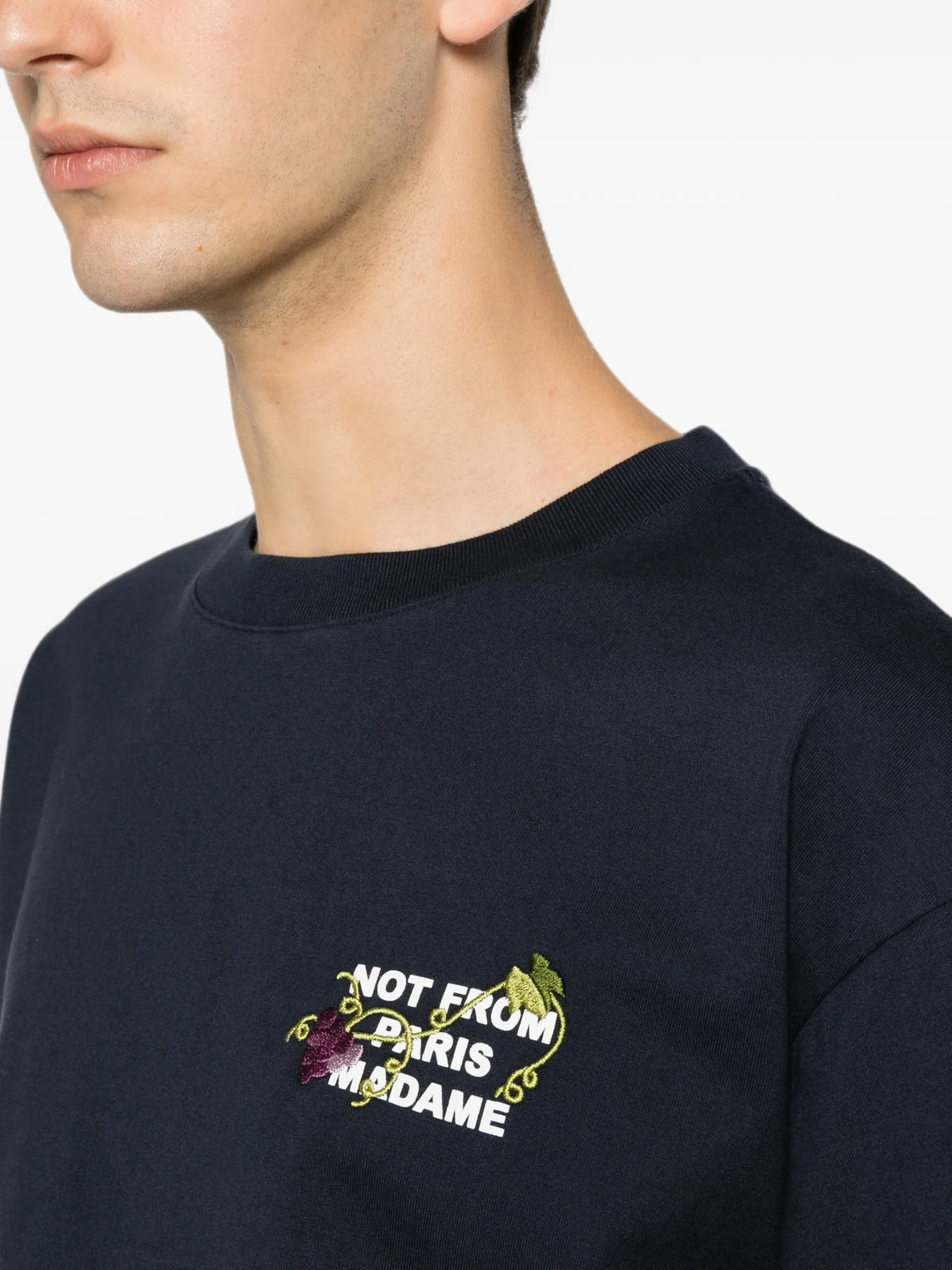 Drôle De Monsieur short-sleeves T-shirt coloris Blue - vue 5