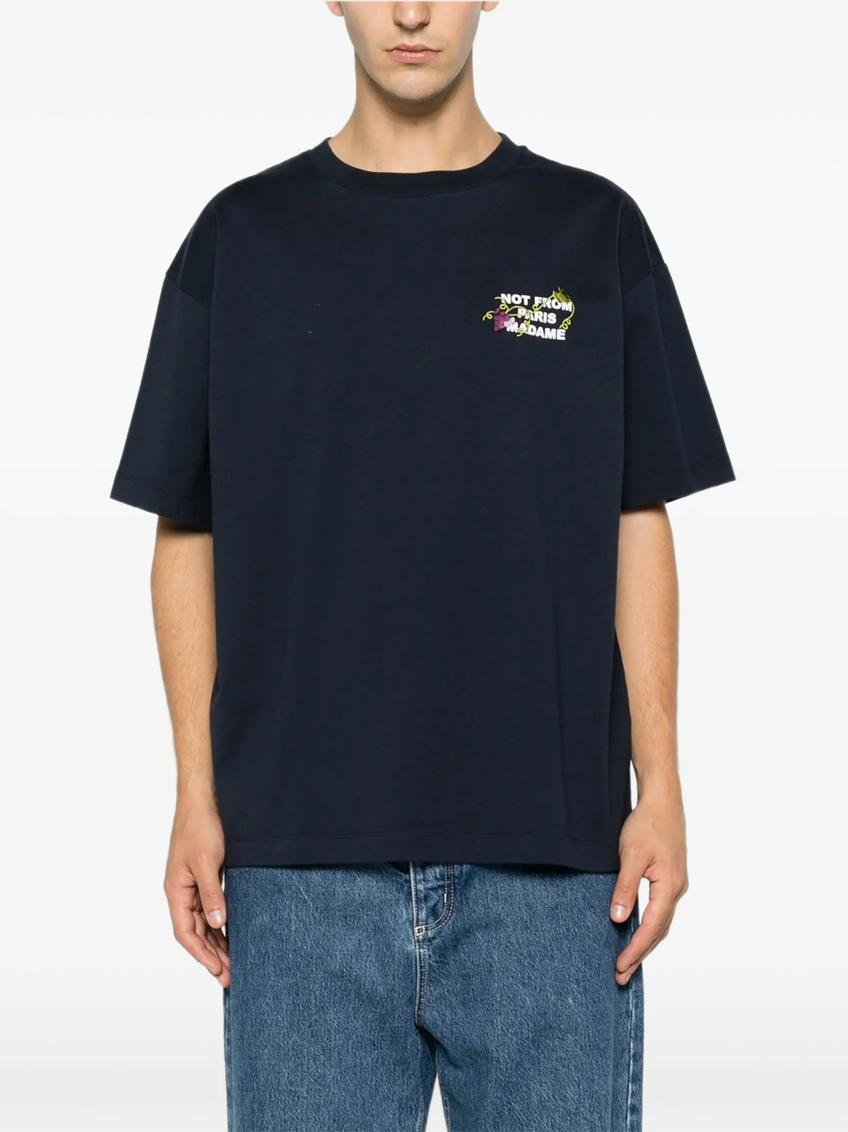 Drôle De Monsieur short-sleeves T-shirt coloris Blue - vue 3