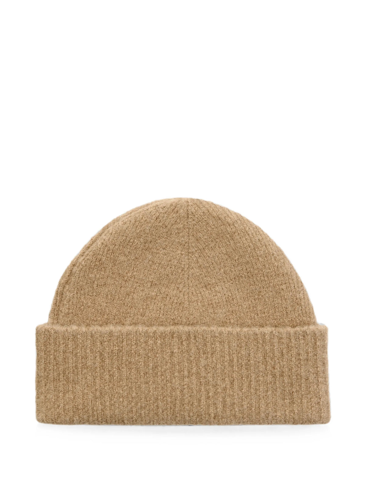 AMI Paris beige alpaca beanie with Ami de Coeur coloris Neutrals - vue 2
