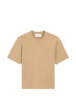 AMI Paris cotton t-shirt with embossed Ami de Coeur coloris Neutrals