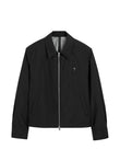 AMI Paris nylon jacket with Ami de Coeur coloris Black