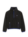 AMI Paris Fleece vareuse with Ami patch coloris Grey