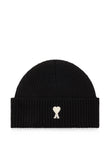 AMI Paris wool beanie with Ami de Coeur coloris Black