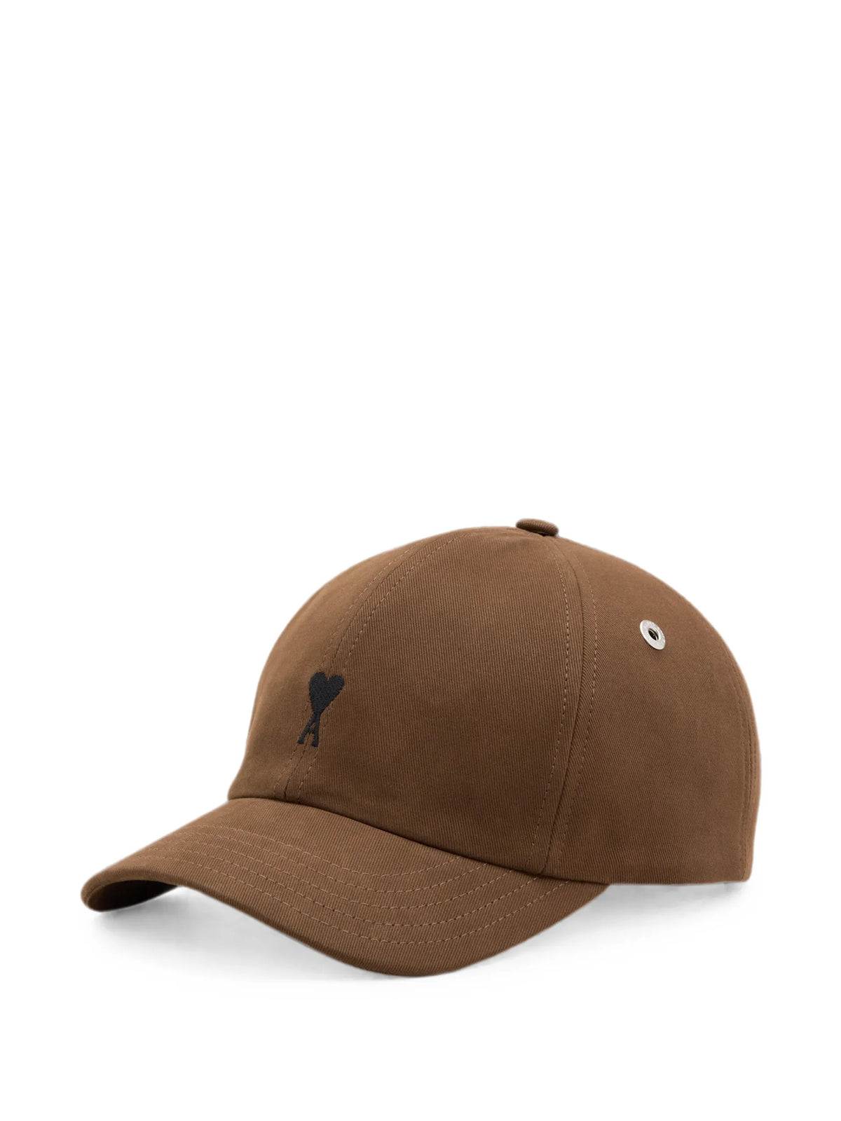 AMI Paris Cotton Cap With Ami De Coeur