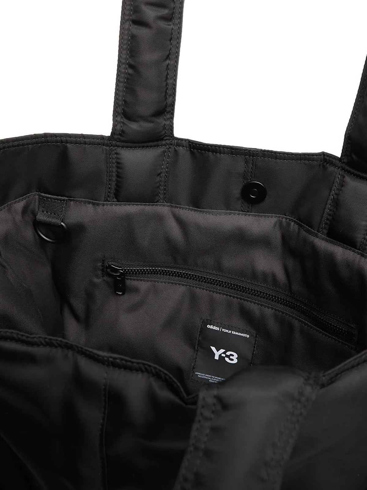 Y-3 Yaksha graphic-print tote bag coloris Black - vue 3