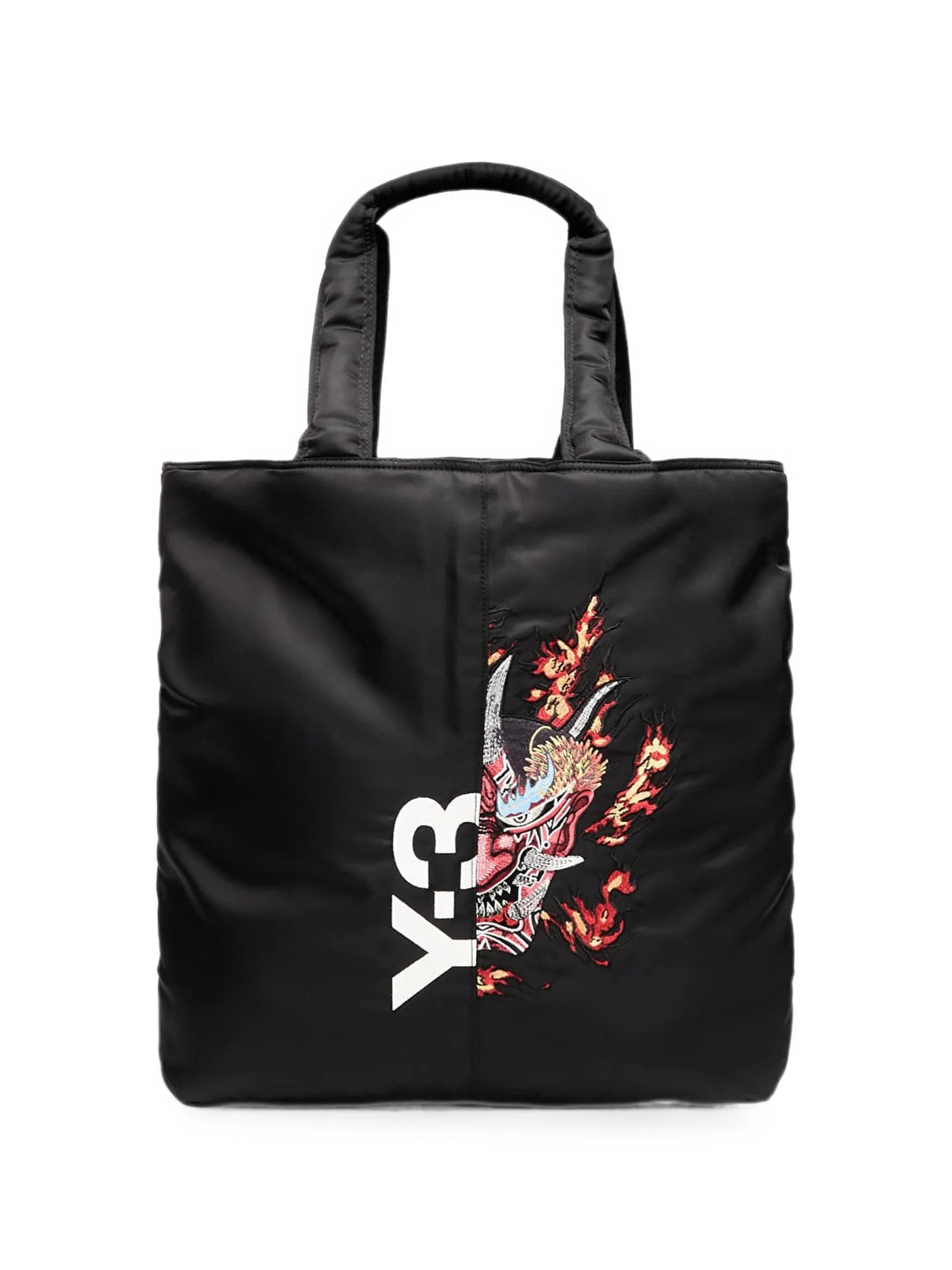 Y-3 Yaksha graphic-print tote bag coloris Black