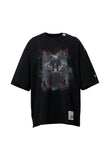 Maison MIHARA YASUHIRO cat-printed T-shirt coloris Black