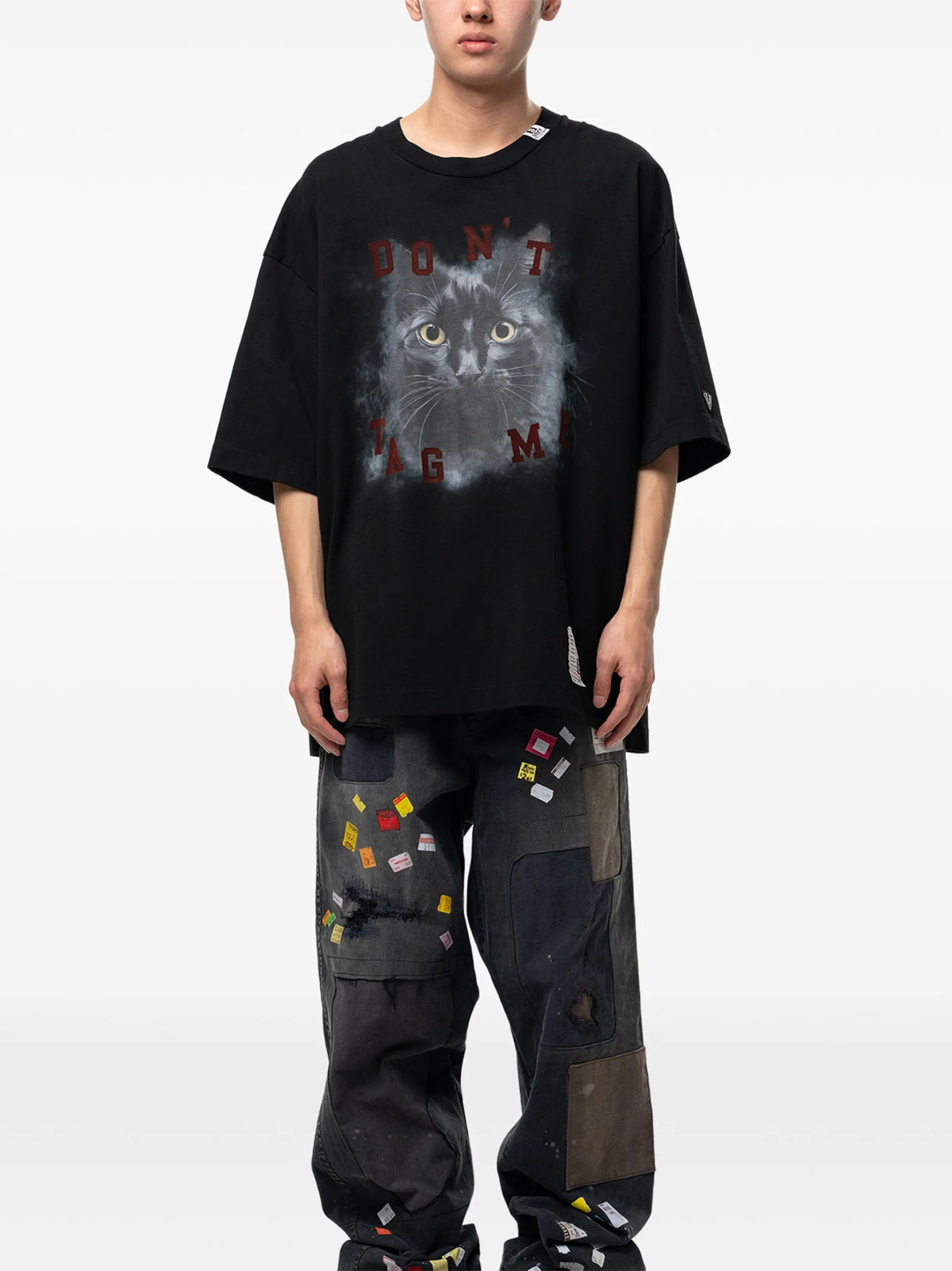 Maison MIHARA YASUHIRO Cat-printed T-shirt