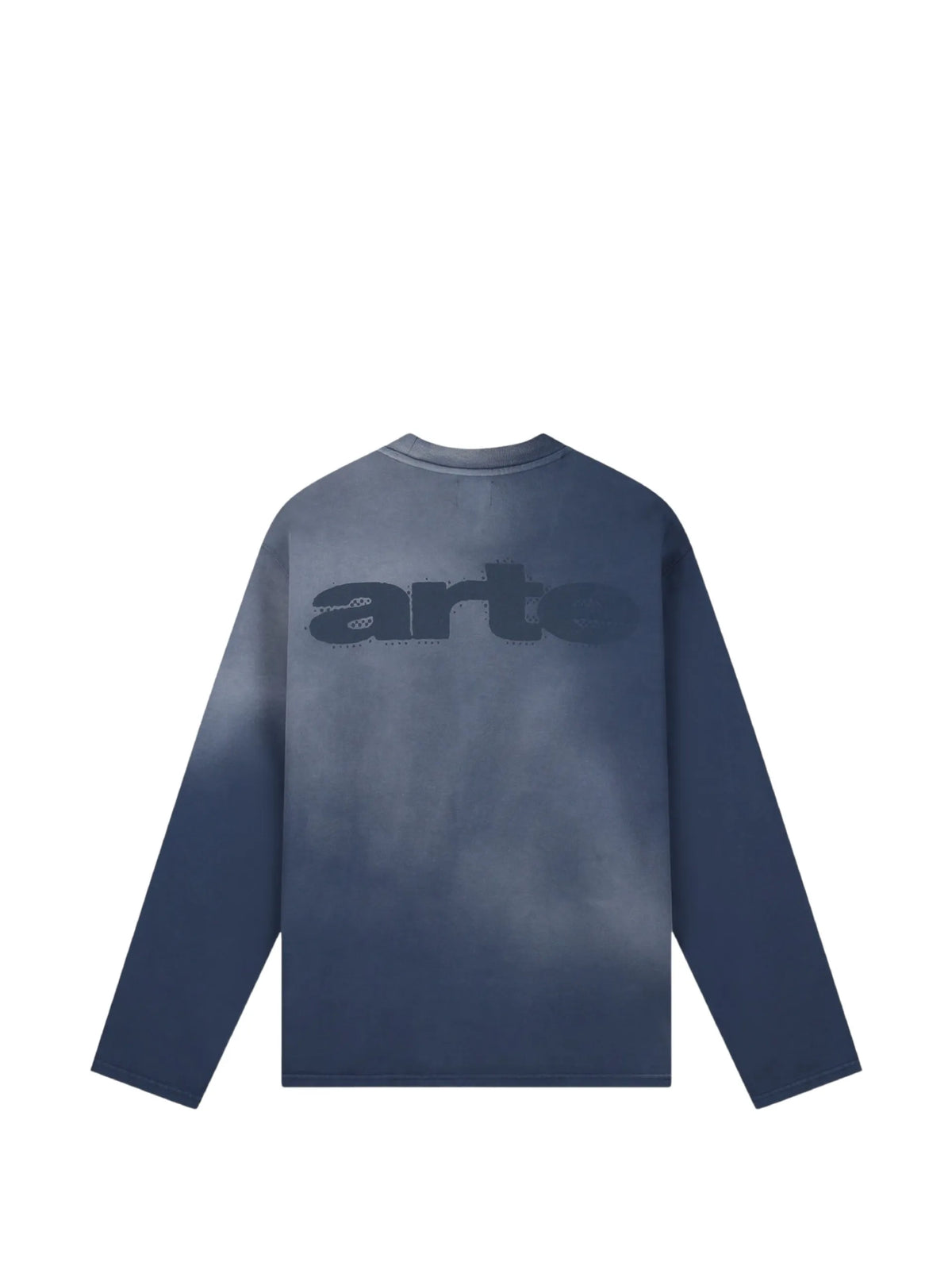 Arte Antwerp Stencil Sunfade T-shirt coloris Blue - vue 5