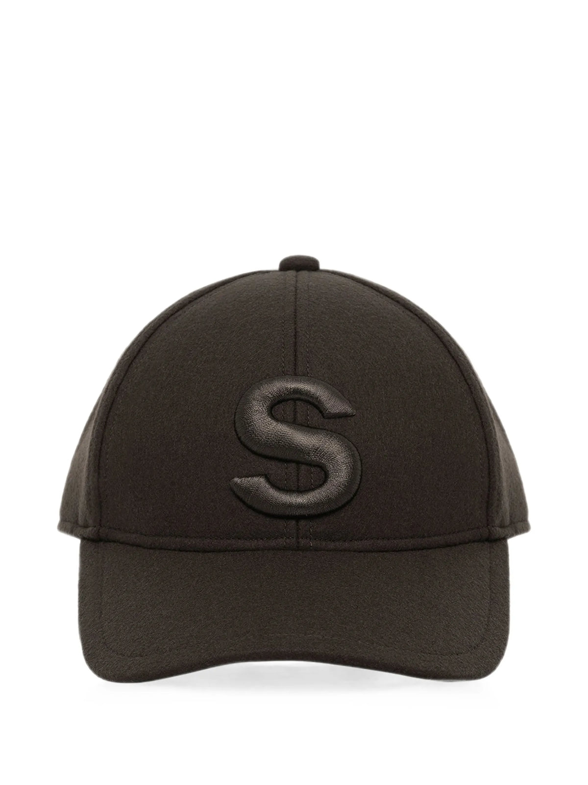 sacai S embroidered-logo cap coloris Green