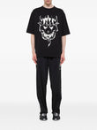Y-3 Yaksha graphic-print T-shirt coloris Black