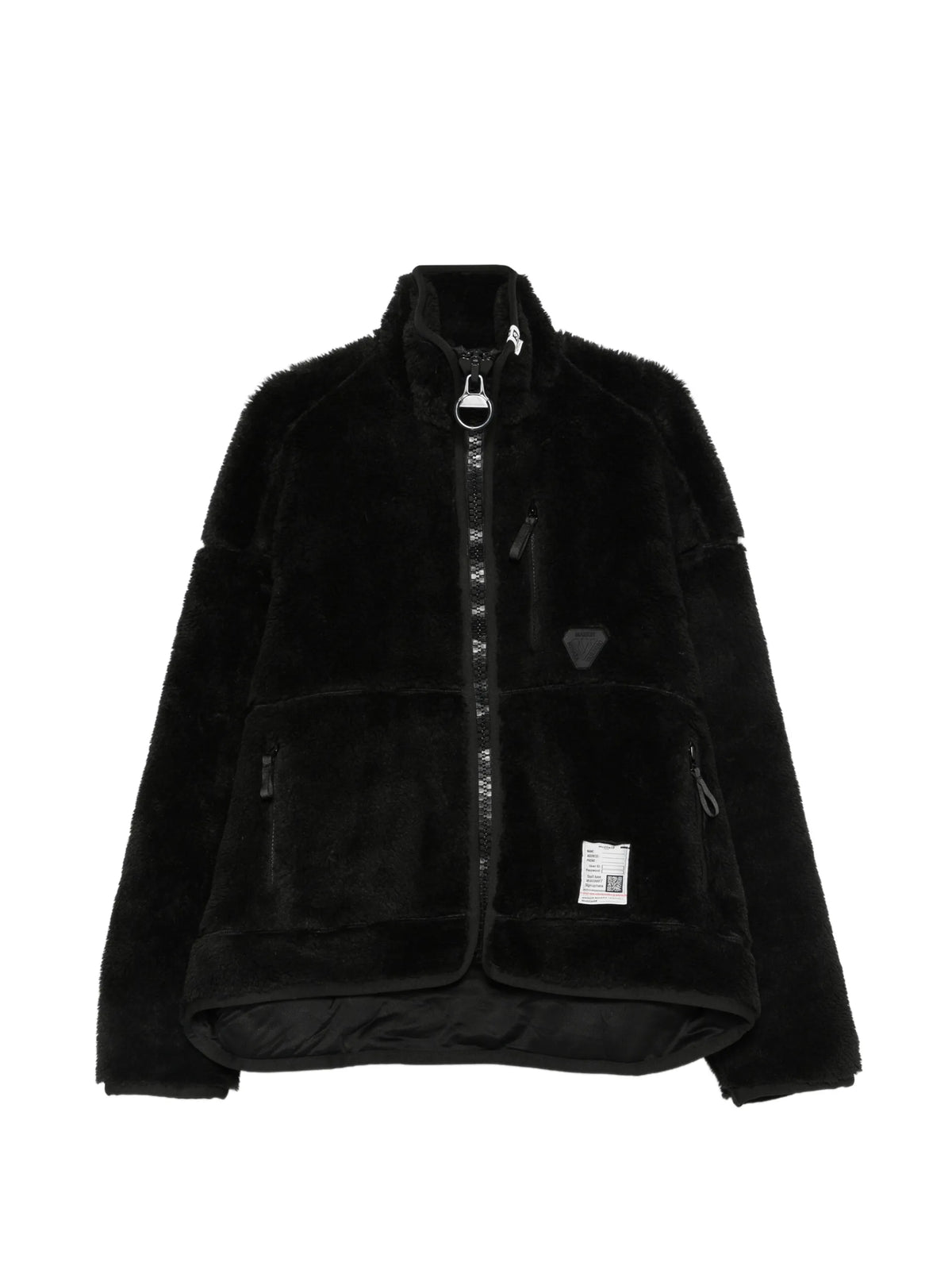 Maison MIHARA YASUHIRO wide back Boa jacket coloris Black