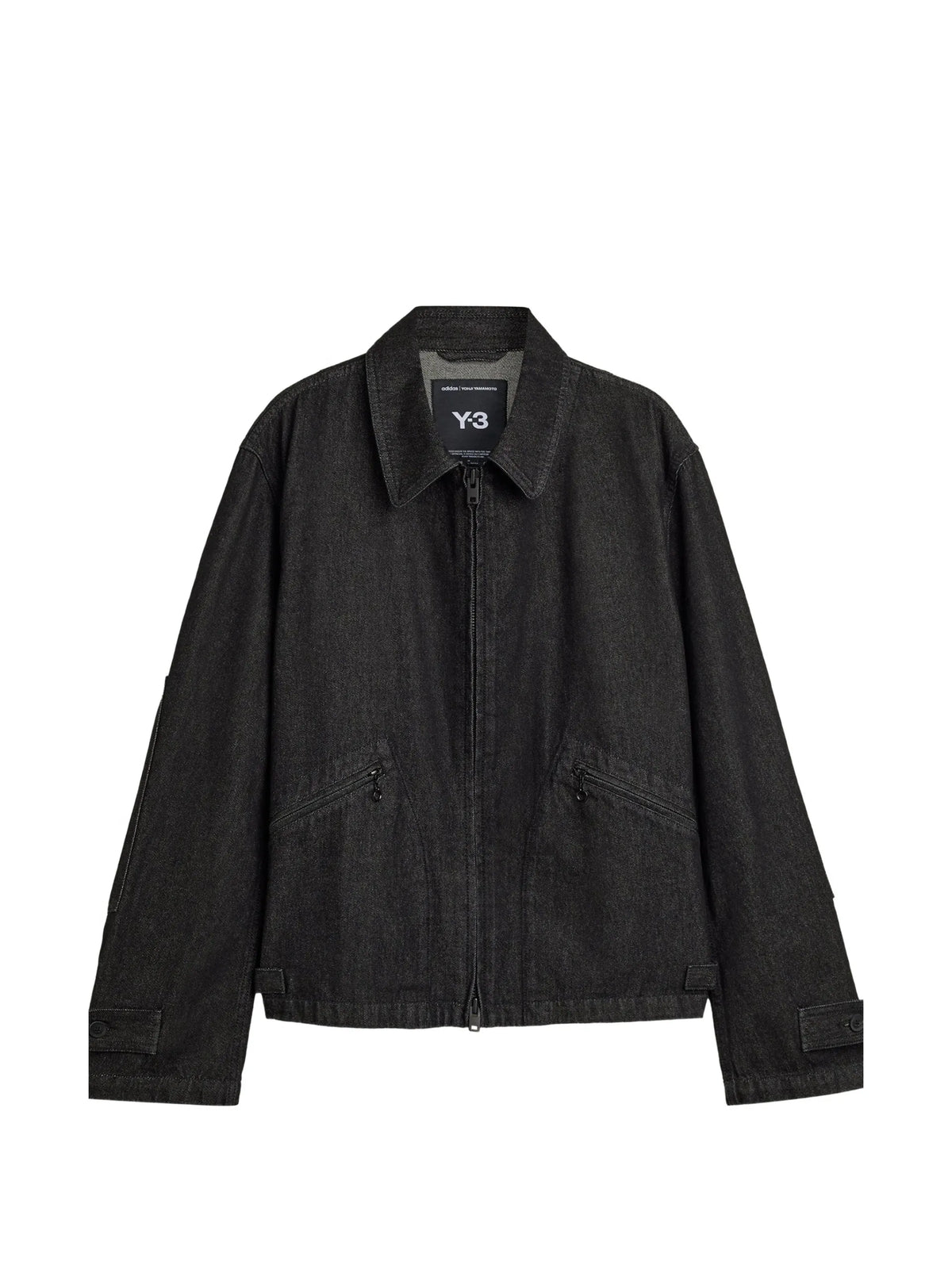 Y-3 denim jacket coloris Black