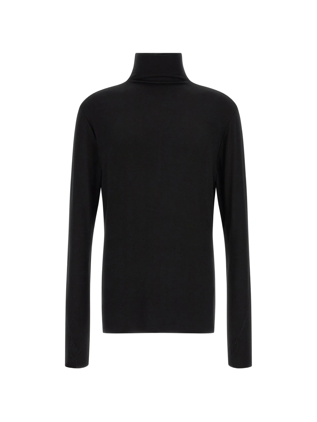 Thom Krom thumb-slot roll-neck sweater coloris Black