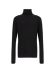 Thom Krom thumb-slot roll-neck sweater coloris Black