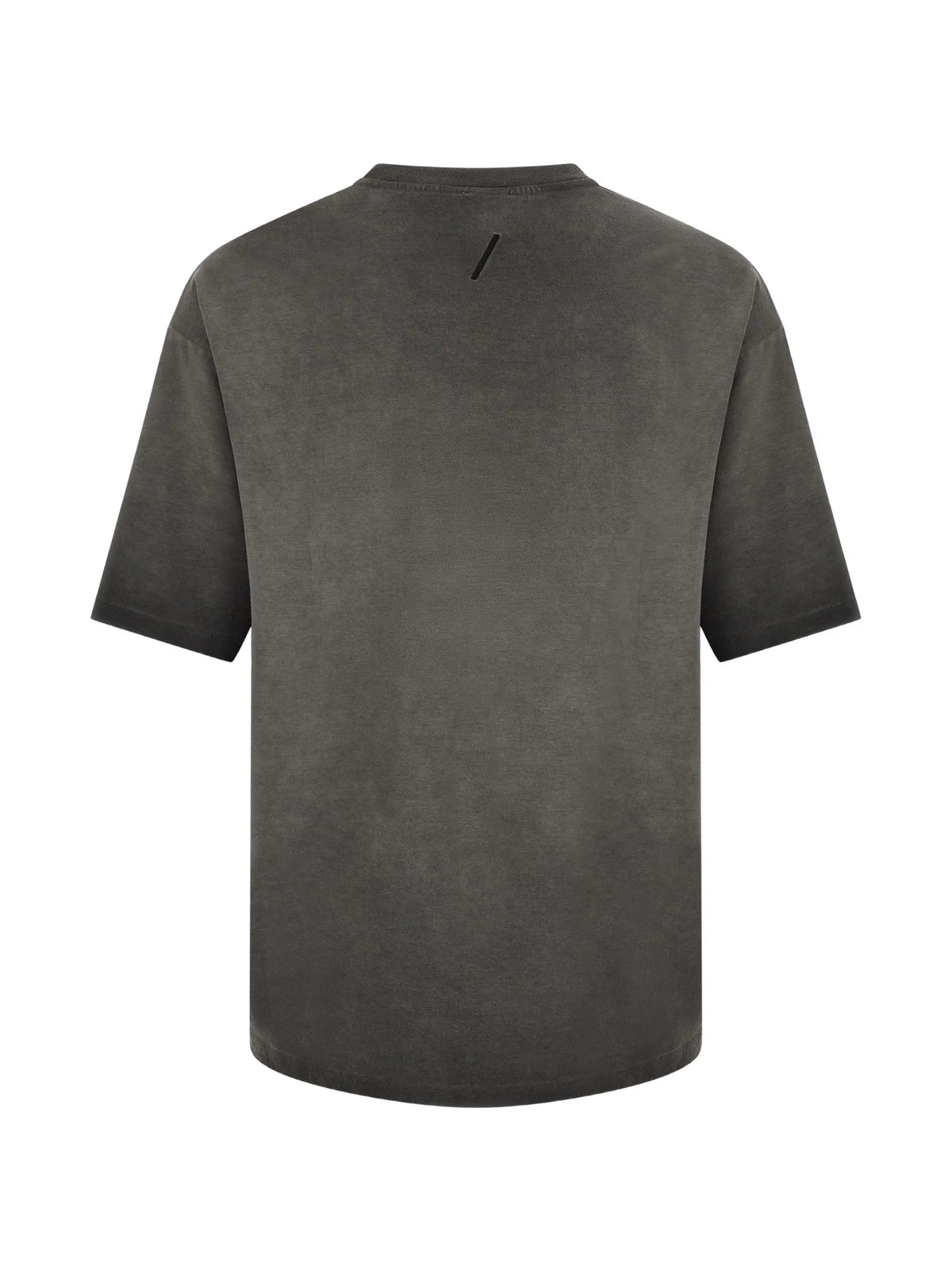 Thom Krom cold-dyed logo-embroidered T-shirt coloris Grey - vue 2
