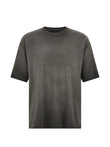 Thom Krom cold-dyed logo-embroidered T-shirt coloris Grey