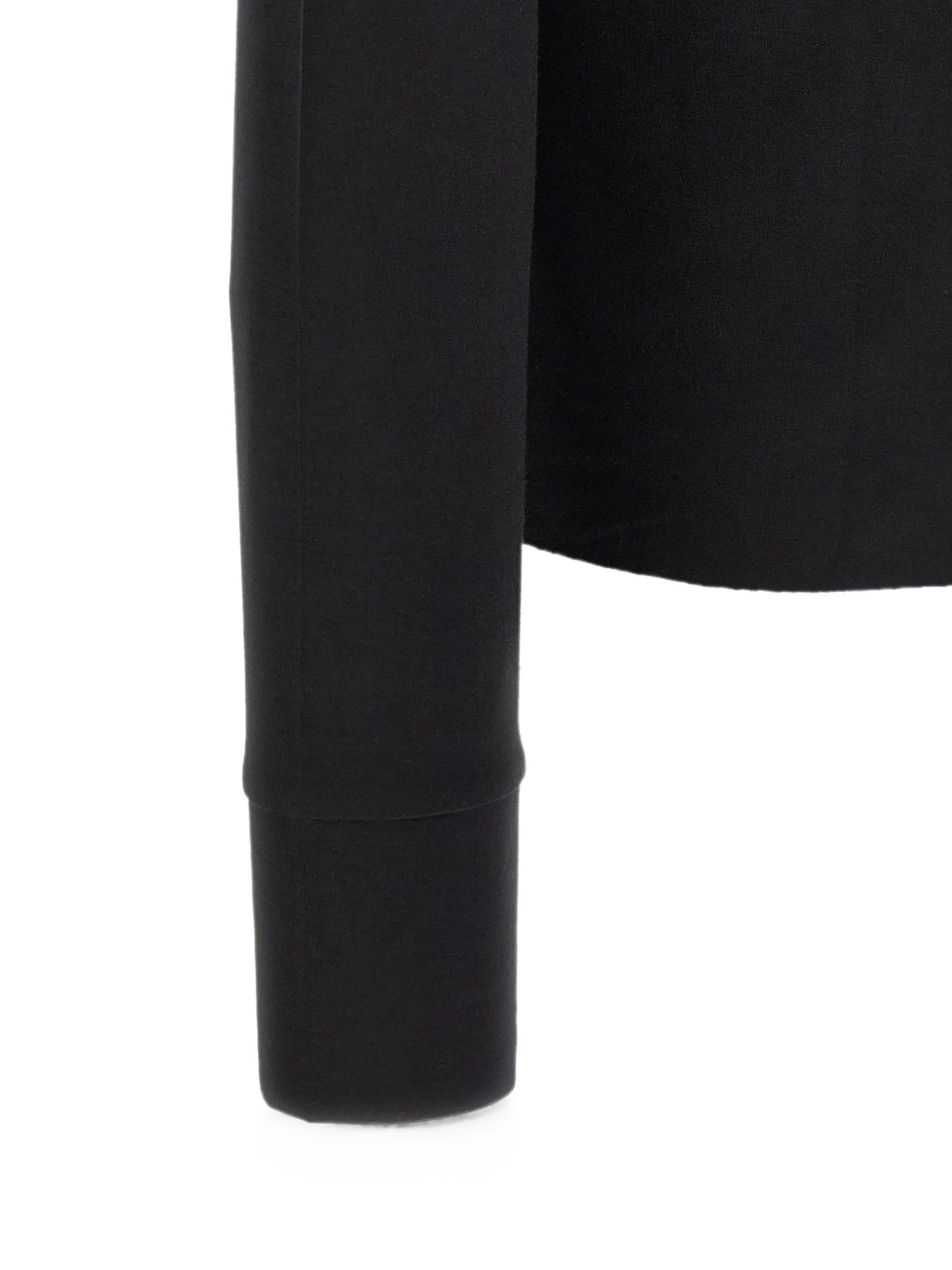 Thom Krom thumb-hole-cuff cross-seam T-shirt coloris Black - vue 4