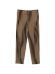 Homme Plissé Issey Miyake plissé-effect cropped trousers coloris Brown