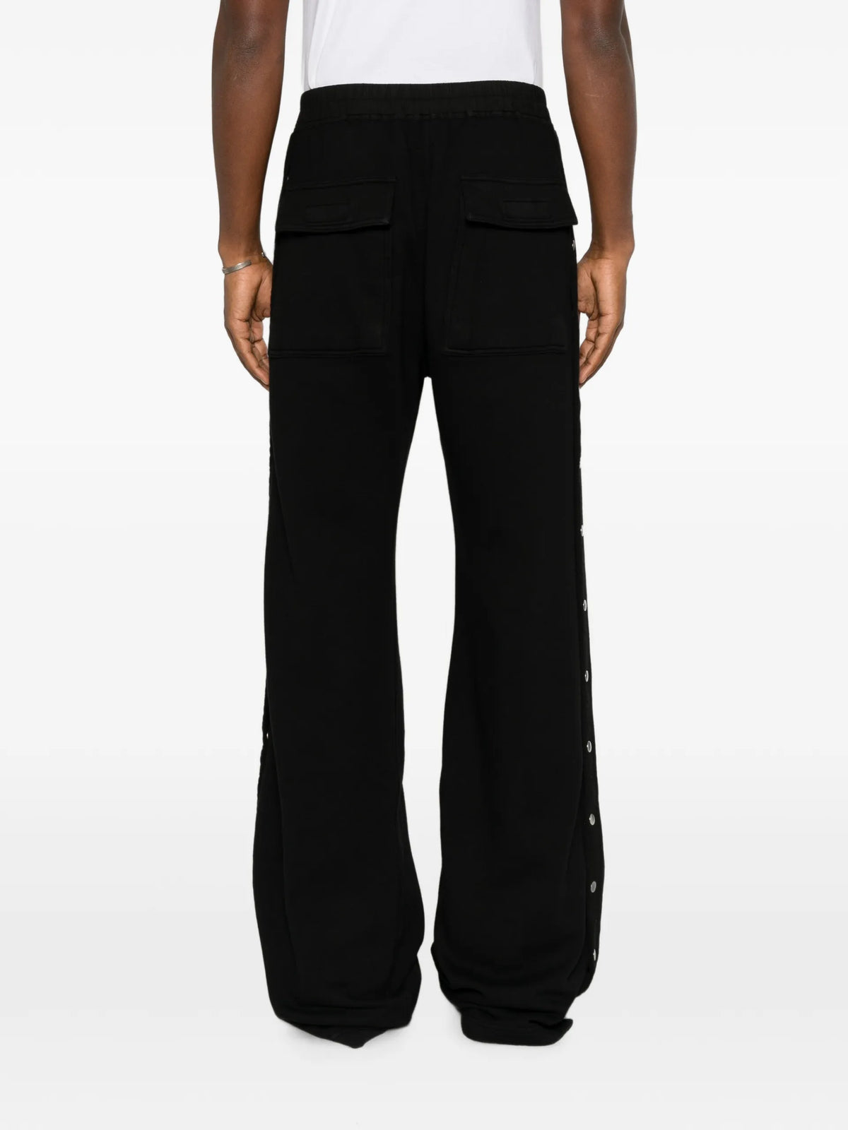 Rick Owens DRKSHDW Tower wide pusher pants coloris Black - vue 4