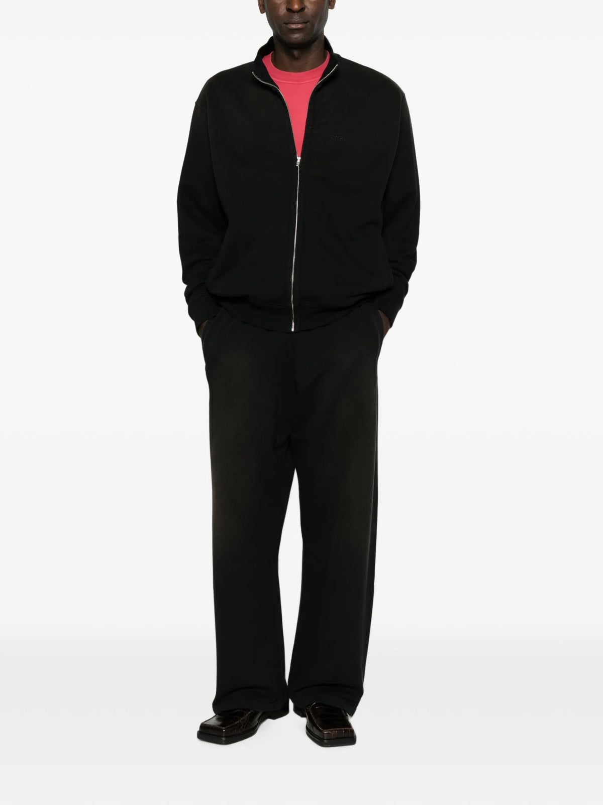 Arte Antwerp Sunfade zip-up hoodie coloris Black - vue 2