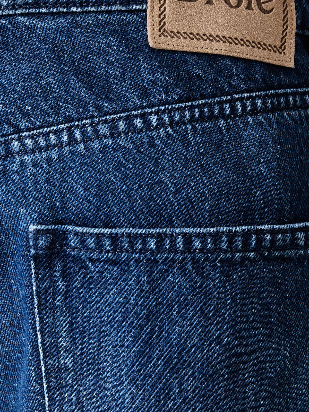 Drôle De Monsieur five-pocket jeans coloris Blue - vue 5