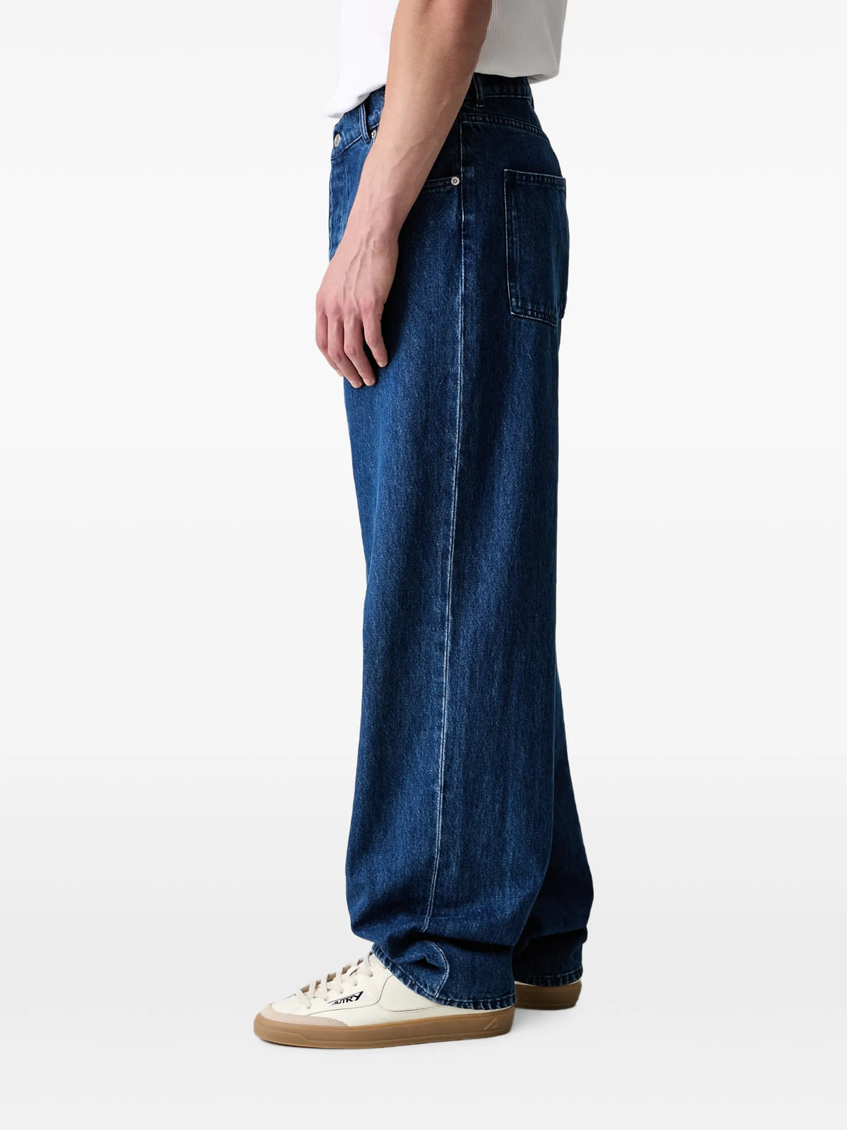 Drôle De Monsieur five-pocket jeans coloris Blue - vue 3