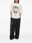 Y-3 Chito graphic-print T-shirt coloris Neutrals