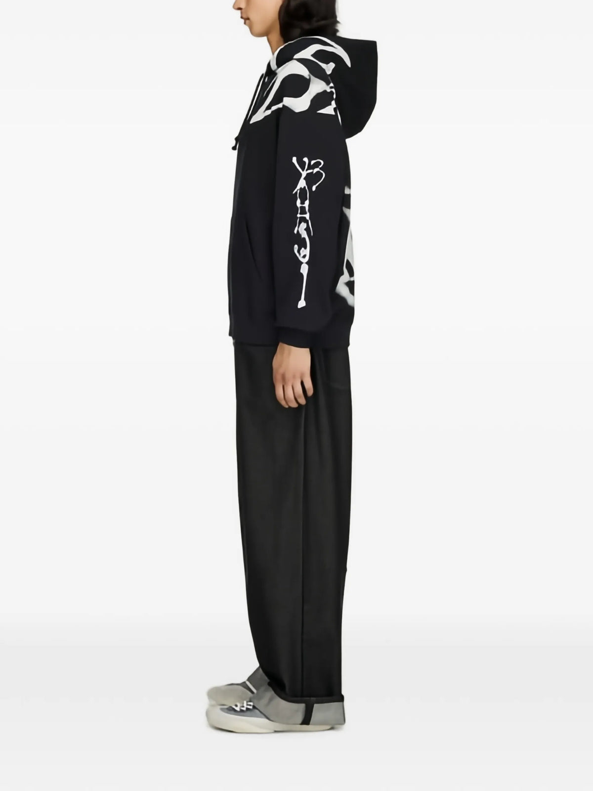 Y-3 Chito Graphic French-terry Zip Hoodie