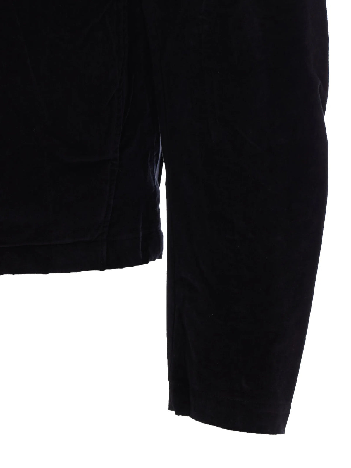 Thom Krom velvet zip-up jacket coloris Black - vue 3