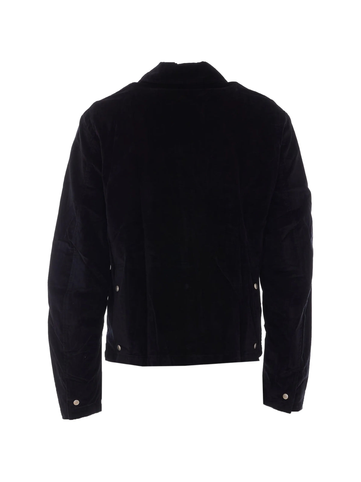 Thom Krom velvet zip-up jacket coloris Black - vue 2