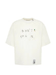 Maison MIHARA YASUHIRO Don't-Tag-Me.-printed T-shirt coloris White