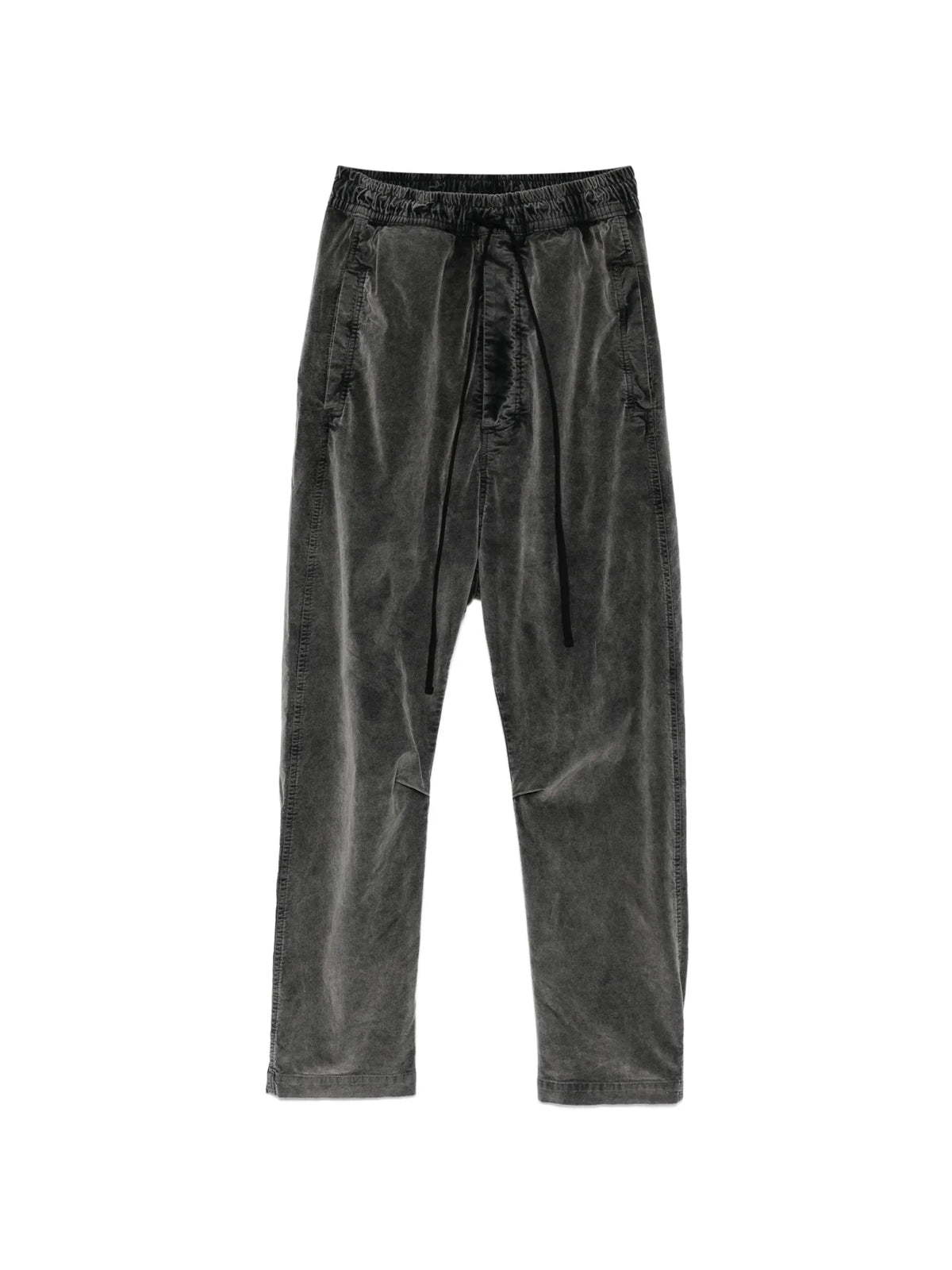 Thom Krom faded-effect drawstring trousers coloris Grey