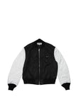 Comme Des Garçons Play Heart logo quilted bomber jacket coloris Black