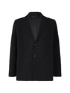 Homme Plissé Issey Miyake pleated single-breasted blazer coloris Blue