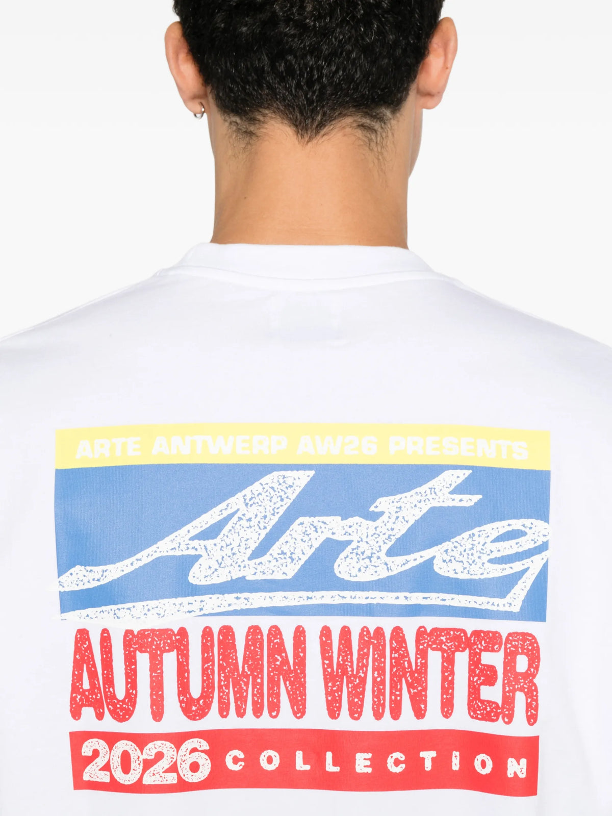 Arte Antwerp graphic-print T-shirt coloris White - vue 5