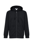 Comme Des Garçons Shirt train-print zip-up hoodie coloris Black