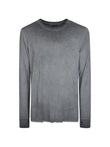 Thom Krom cold-dye long-sleeve T-shirt coloris Grey
