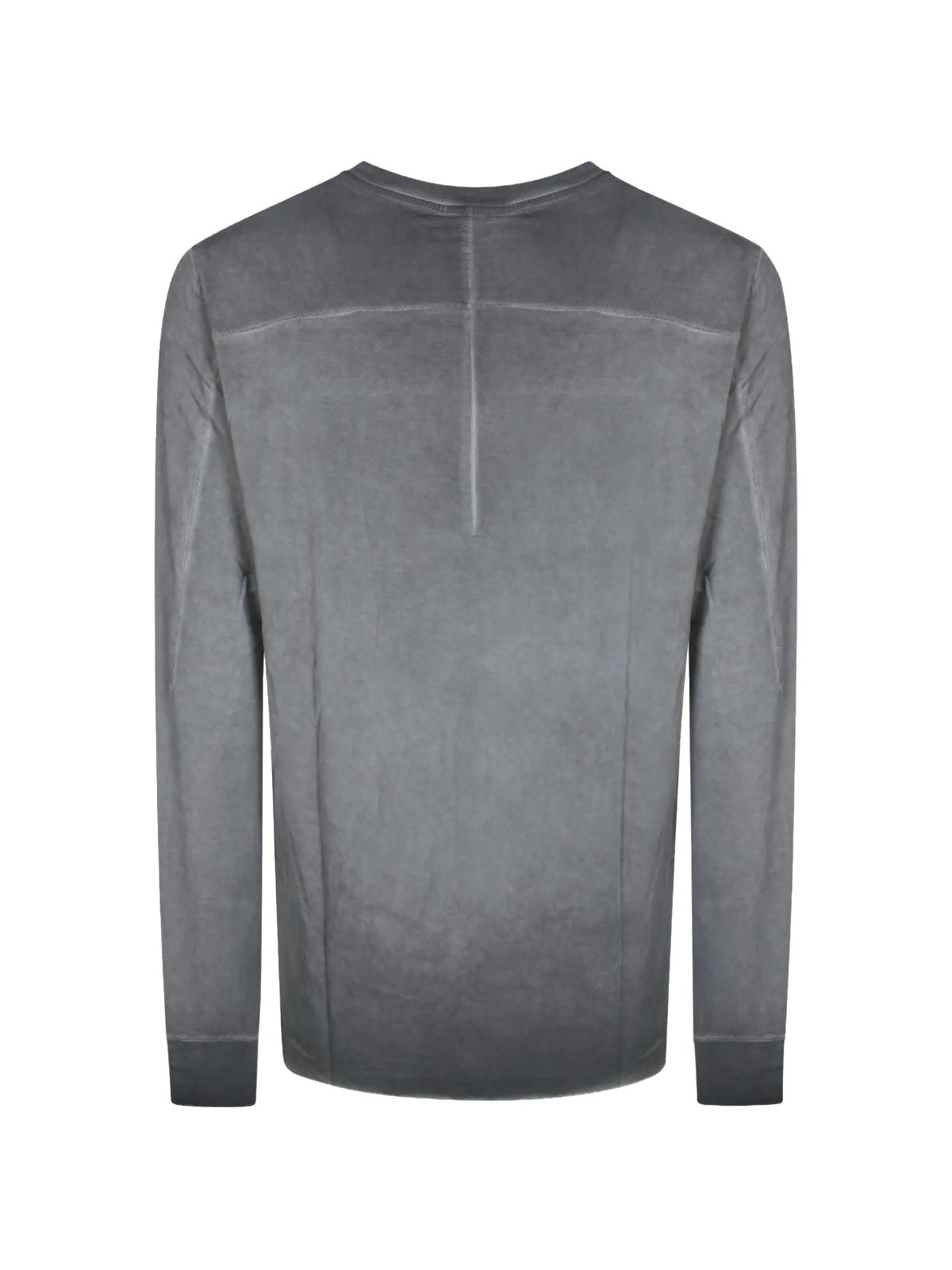 Thom Krom cold-dye long-sleeve T-shirt coloris Grey - vue 2