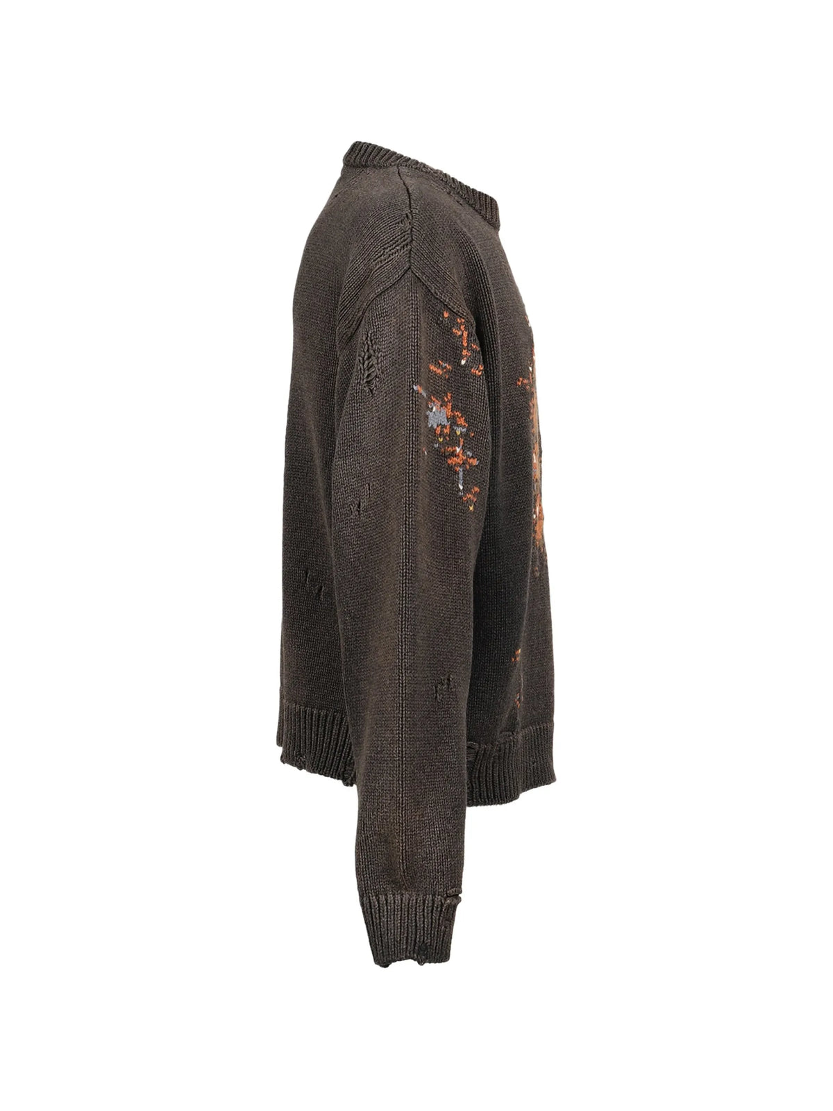 Maison MIHARA YASUHIRO grape jacquard knit sweater coloris Grey - vue 6