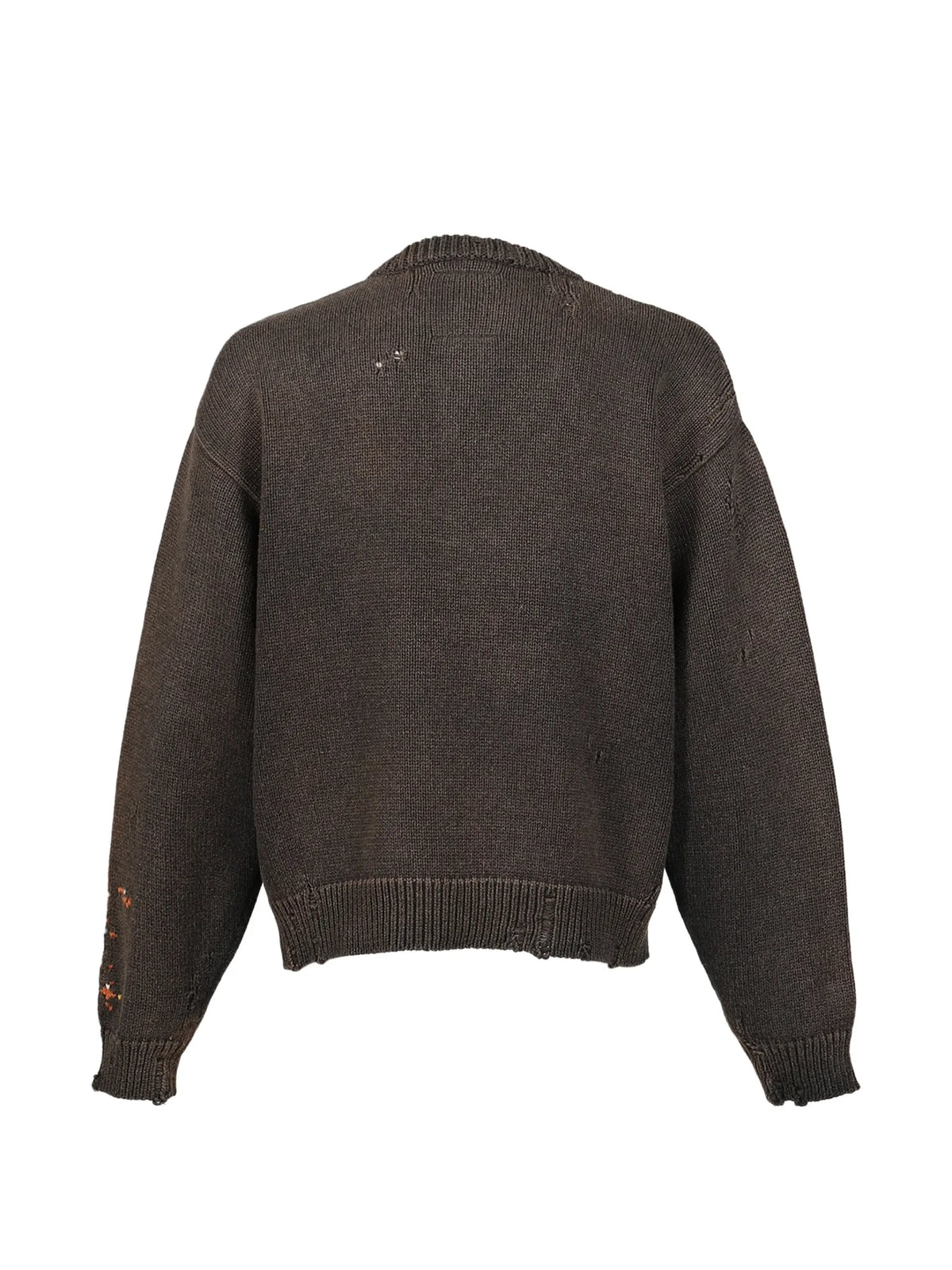 Maison MIHARA YASUHIRO grape jacquard knit sweater coloris Grey - vue 2