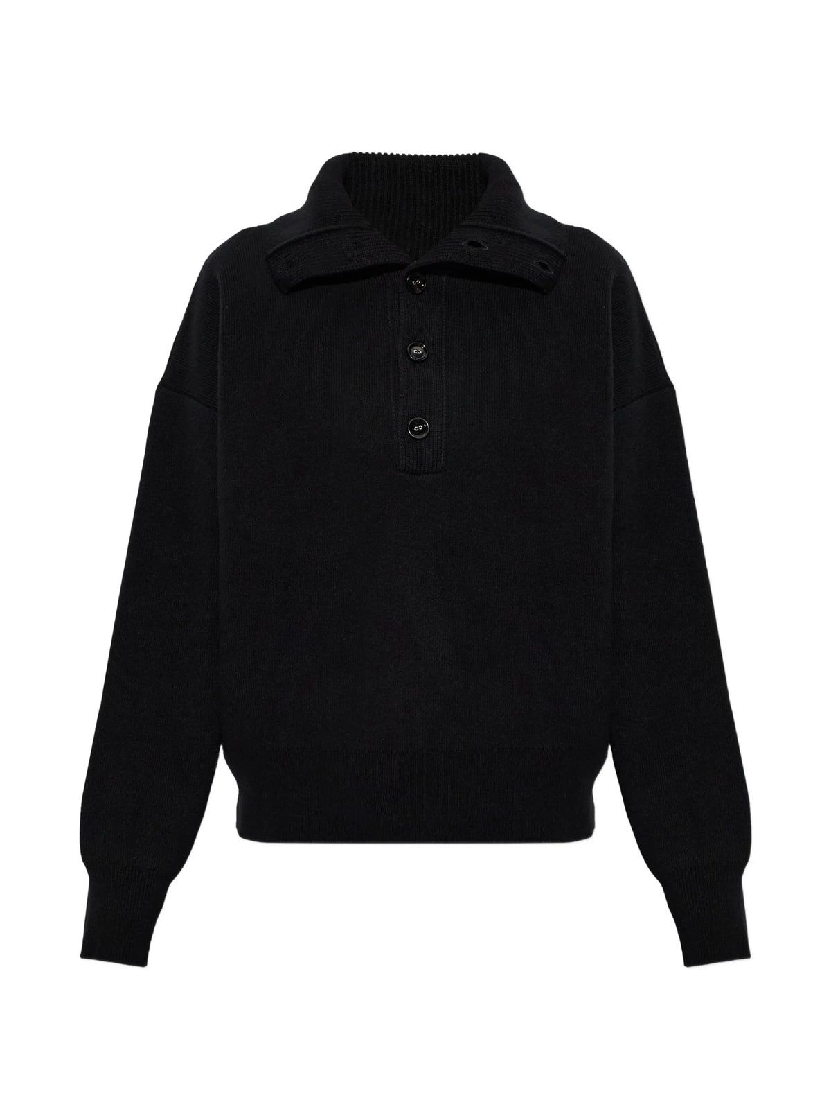 AMI Paris long-sleeves sweater coloris Black