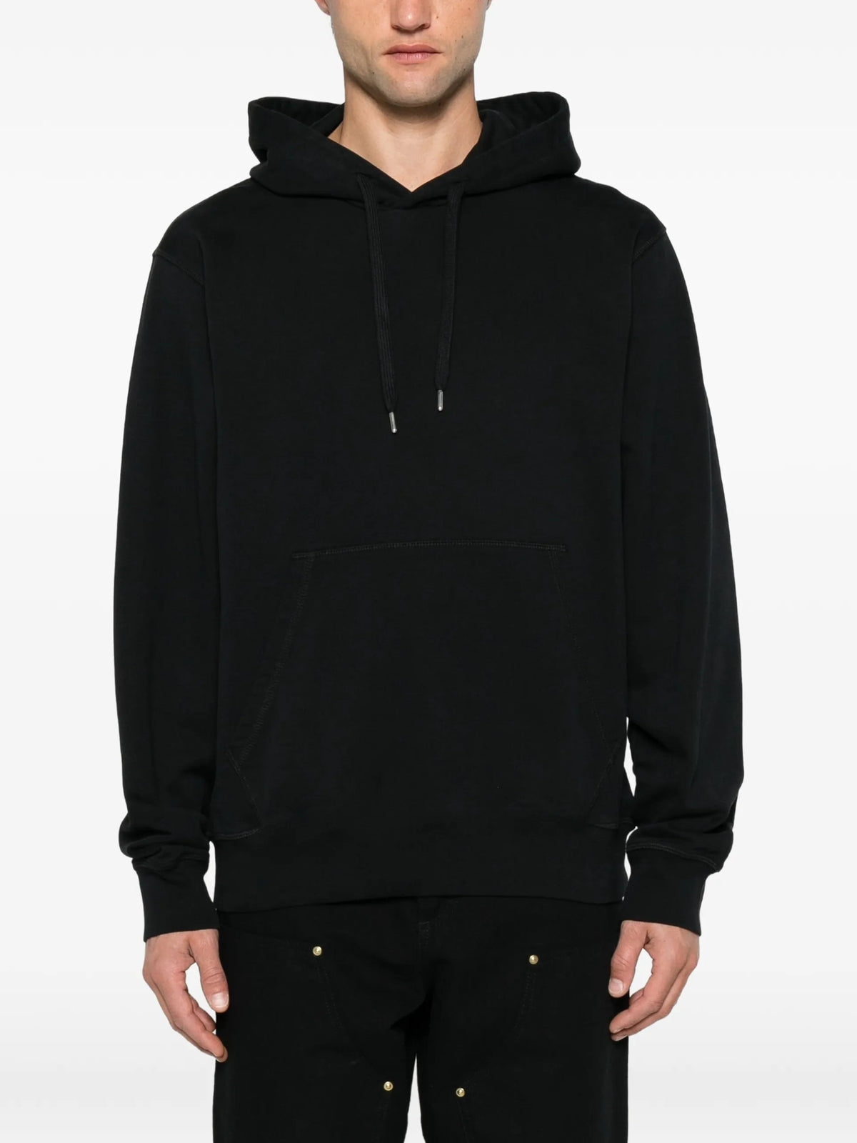 Arte Antwerp graphic-print drawstring hoodie coloris Black - vue 4