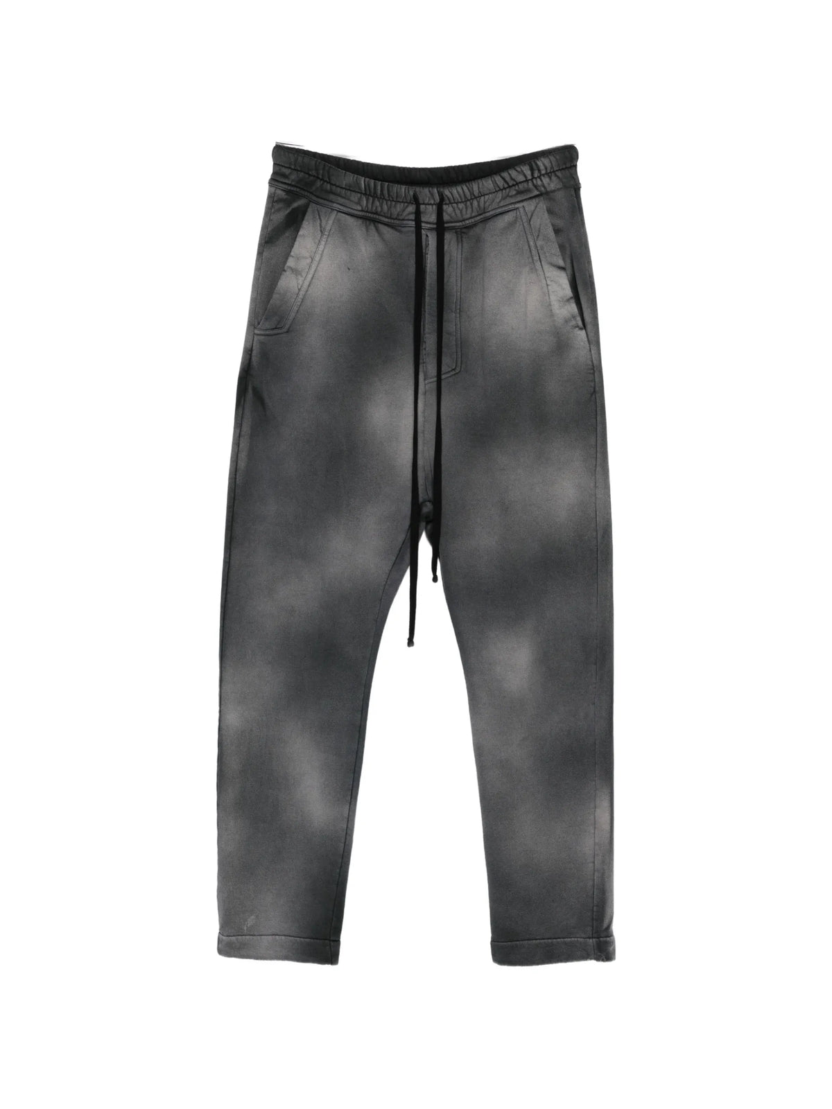 Thom Krom stone-wash drawstring track pants coloris Grey