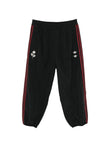 Willy Chavarria logo-embroidered side-stripe track pants coloris Black