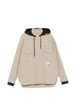 Maison MIHARA YASUHIRO check-pattern hooded shirt jacket coloris Neutrals