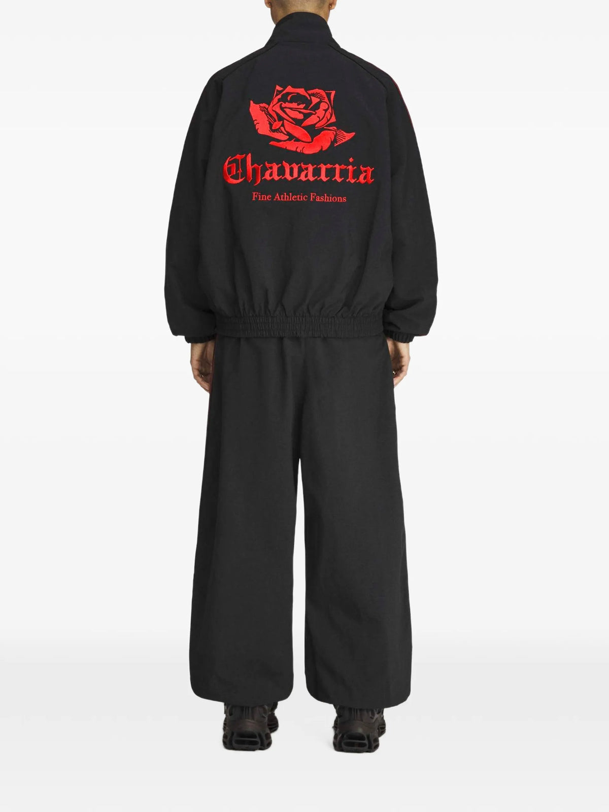 adidas x Willy Chavarria woven track jacket coloris Black - vue 4